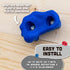 Squirrel Products Rock Climbing Holds for Kids, Deluxe Extra Large Climbing Rocks with Mounting Hardware for DIY
