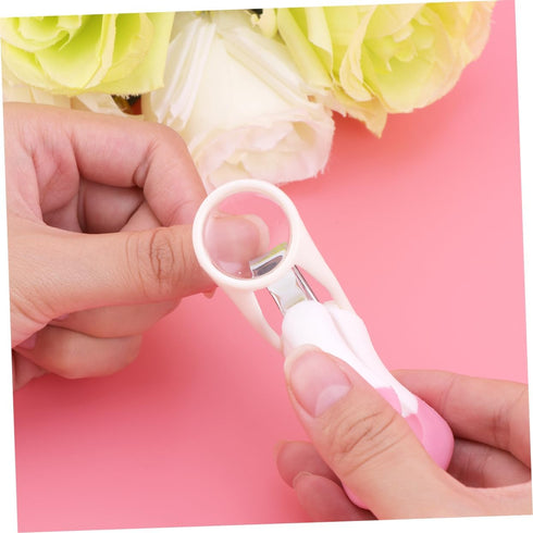 Newborn Nail Care Kit with Magnifier - Safe and Easy for Boys and Girls