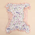 runzhuoyang 40x33 Rayon Made from Bamboo Baby Blanket for Girls, Purple Floral Print, Ruffle Trim, Soft and Comfy, Size