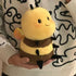 RHHSSE Partners(8 inch) Chubby Smiling Bee Plush, Lucky Soft Bumblebee Plush Toy, Cute Bee Stuffed Animal, The Best