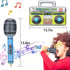Inflatable Musical Party Props - Guitar, Saxophone, Microphone Balloons for 70s 80s 90s Birthday Decor
