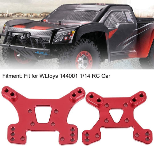 VGEBY RC Shock Tower Board, 1:14 Scale Remote Control Vehicle Front Rear Shock Tower Board Set for WLtoys 144001