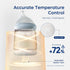 Warmer,10-in-1 Bc Babycare Bottle Fast Baby Milk Warmer with Smart Temperature Control, Rotating Heating, Bottle