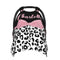 COWSROCK Pink Bow with Leopard Print Custom Name Baby Car Seat Cover Personalized
