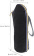 Toddmomy Zippered Insulated Bottle Carrier: Stroller Hanging Bag for Travel Milk Bottle Cooler & Warmer - Easy to Wipe