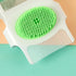 MR LION Cradle Cap Brush and Comb, Cradle Cap Brush Safe Baby's Scalp Brush with Soft Rubber Bristles, Help Gently