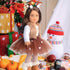 18 Inches Doll Clothes Christmas Deer Costume Tutu Dress for 18 Inch Doll