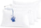 NTBAY 4 Pack Zippered Waterproof Toddler Pillow Protectors, Super Soft Quiet Zip Baby Pillow Cases, 13x18 Inches