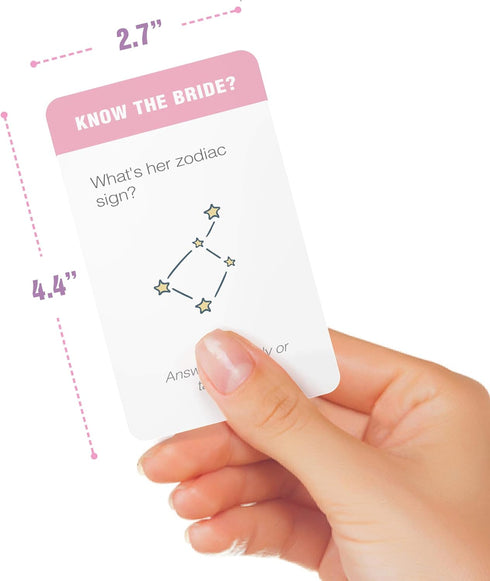 200 Lulu & You BASH Bachelorette Party Game - Funny Bachelorette Game - Over Cards, Great for A Bridesmaid Party, Girls