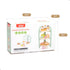 Playset Set 3 4 5 6 UMU Wooden Dessert Pretend Play Kitchen Toy with Stand, Cupcakes, Donuts, Macarons, Candy & More