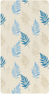 decor gift Fern Baby Blue Baby Crib Sheets Cotton Playard Sheet Soft Crib Mattress