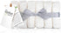 Parker Baby Washcloths - 6 Pack of 100% Cotton Muslin Wash Cloths