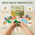 OBVIO HOME 12 Set, Air Dry Clay for Kids - Dinosaur & Jungle Designs Modeling Clay Kit - Model Sculpting Ultra Soft
