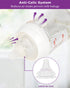 Nipples,9m+ 6 Count Silicone Nipple for Pigeon Bottle,Size LL,Fast Flow Baby Bottle