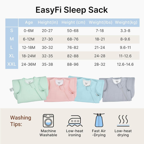 12-18 1.0 2-Way Supersoft Rayon Made from Bamboo Sleep Sack Months Tog Toddler Sleep Sack Baby Wearable Blanket