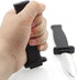 Retractable Plastic Knife Prop Costume Disappearing Dagger Knife Fake Trick Gadget Toy For Halloween Fools Day Party (3 PCS A)