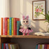 NOFEZA 17cm 17cm 4 Doll Clothes, Dolls Outfit and Accessories with Plaid Dress, Crown Bow, Pearl Chain, Mini Purse