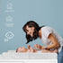 YENING 29 15 Mini Changing Pad Small x with Washable Cover Waterproof Baby Diaper Changing Pad for Dresser Table Pad