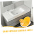 Bath Tub Seat with Suction Cups Non-Slip Bathtub Chair Ergonomic Comfortable Sitting Support Adjustable Height