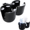 JINKEY Universal 360°Rotation Dual Cup Holder for Baby Stroller, Adjustable 2 in 1 Attachment for Bike