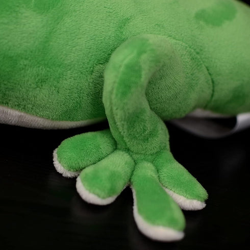 Day Geckos Lizard Plush, 16inch Lifelike Stuffed Animal, Soft Fat Tail Geckos Plushie for Kids