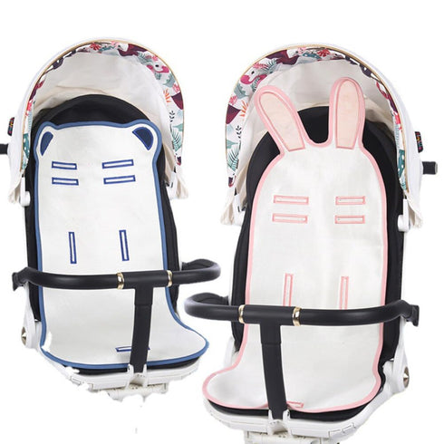 Universal Baby Stroller Cushion Seat Liner, Soft Breathable Ice Cooler Mat for Infant Car Seat