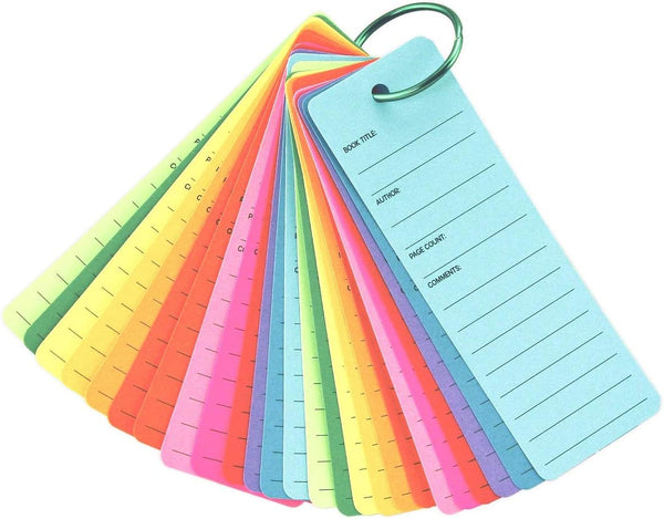 Hygloss Products Bookmarks - Book Buddies - Reading Log - 10-12 Assorted
