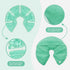 Hot/Cold Breast Gel Bead Ice Packs, Breast Cooling/Heat Pads for Nursing Pain, Mastitis, Engorgement, Swelling, Plugged