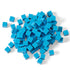 hand2mind Counting Set, 10 (Set 100) Blue Plastic Base Ten Unit Blocks, Place Value Blocks, Cubes for Kids Math, Base