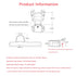 3-36 6-in-1 Baby Carrier, Bellababy Multifunction Baby Carrier Hip Seat (Ergonomic M Position) for Month Baby, Ways