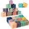 Litand Soft Stacking Blocks for Baby - Sensory Montessori Toys for Toddler Activities - Gifts for 6 to 36 Months
