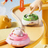4PCS Press and Go Animal Toy Cars for Toddlers 1-3, Spaceship 1 Year Old Boy Toys, First Birthday Gift for 1 Year Old