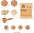 10Pcs Playset Set Sets ibwaae Kids Coffee Maker Toy Coffee Maker Wooden Kitchen Toys Toddler Play Kitchen Accessories