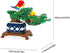 Larcele Micro Building Blocks Set, DIY Mini 3D Toy Bricks, 1496 Pieces KLJM-08 (Potted Plant)