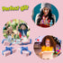 WUCLUD 24PCS Telescopic Suction Cup Robot Toy,pop Tubes,Toys for Kids,Toddler Travel Toys,Toddler Sensory Toys,figette