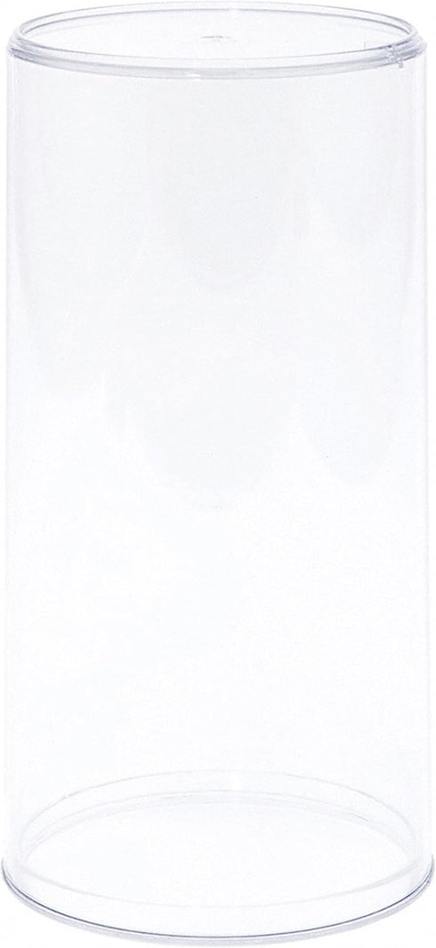 Pioneer Plastics 280C Round Plastic Display Cases for Dolls, Bears, Action Figures, Pack of 4