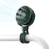 JISULIFE Battery Operated Portable Stroller Fan,4 Wind Speeds and 720 Adjustable Angle,USB