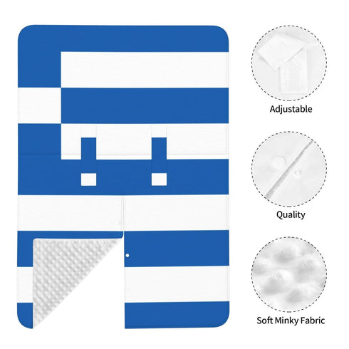 CQMZJHU Greek Flag Baby Car Seat, Rain Shelter, Multifunctional Nursing Cover for Newborns, Mother Care, Breastfeeding