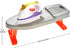 Set Set 3-5 PowerTRC Pretend Laundry Play Toy for Toddlers, Ironing Board Toy with Realistic Light & Sound Iron, Dryer