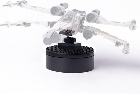 360 Sets Setup Infinity Motorized Turntable Display Stand Rotating Display for LEGO Smooth Spinning Base to Showcase