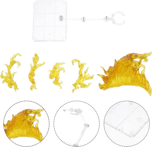 Action Figure Stand, Assembly Display Holder Base for Doll Models, Compatible with HG RG SD SHF 1/144