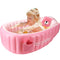 SHXKUAN Inflatable Baby Bathtub Infant Anti-Slip Bath Seat Pool with Air Pump Travel