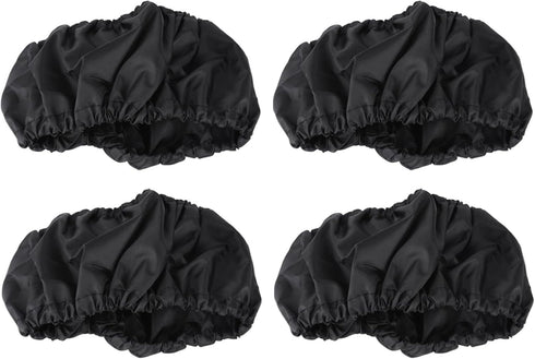 4 Pieces Dustproof Stroller Wheel Covers, Generic Accessories for Pram, Size S