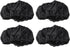 4 Pieces Dustproof Stroller Wheel Covers, Generic Accessories for Pram, Size S