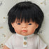 Miniland Doll 15'' Asian Boy (Box) - Anatomically Correct, Quality, Made in Spain