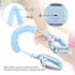 2m Baby Anti-Lost Safety Wrist Link Harness Strap Rope Backpack Leash for Toddlers Kids (Blue), Includes Baby Bottle