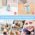 LIUHUIZEYU Children's Juice Box Holder, Telescopic Cupholder Juice Bag Holder for Toddlers No Squeeze Adjustable