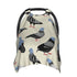 Hcpwzrf Pigeons Baby Car Seat Cover & Nursing Cover - Breathable Stretch Multi-Use Cover for Breastfeeding, Stroller