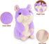 Kids Toddler Talking Hamster Toy, Interactive Plush Repeating Toy for 2 3 4 5 6 8 Year Old Boy Girl Birthday Gift
