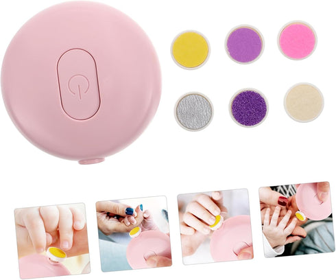 LIOOBO Trimming Trimmer Nail for Boys and Girls Electric Nail Safe Manicure Pedicure Tool Polishing Kit for Newborn Boy